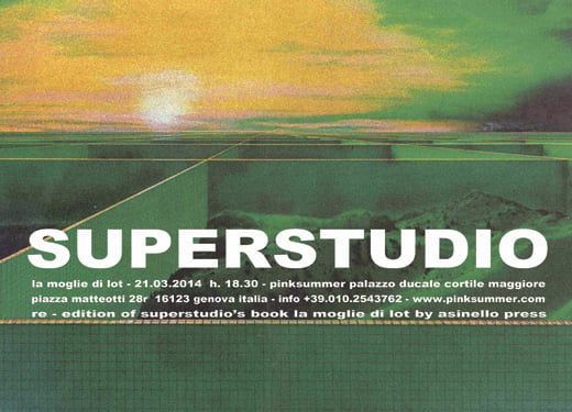 Superstudio - La Moglie di Lot